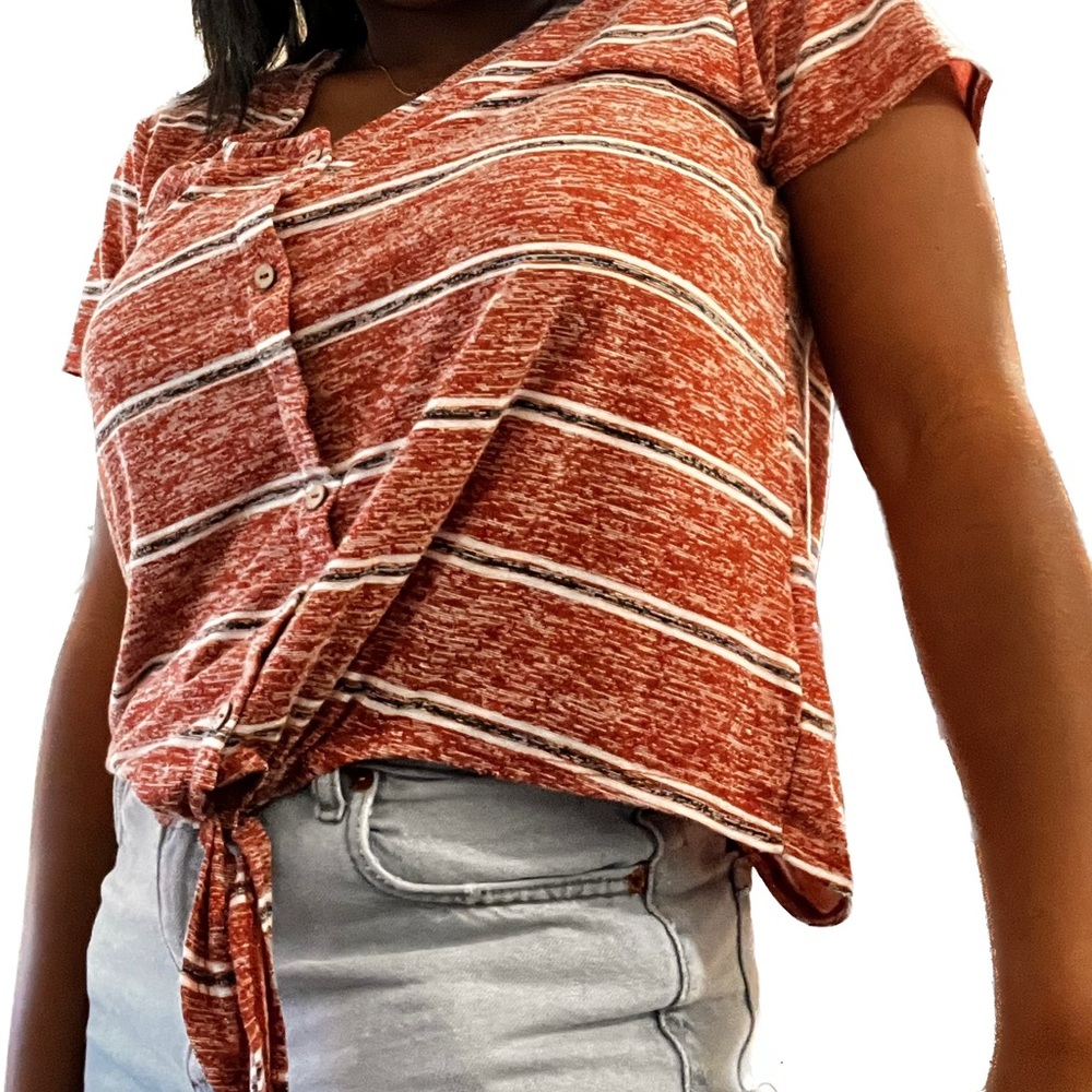 Reddish blouse - Picture 2 of 2